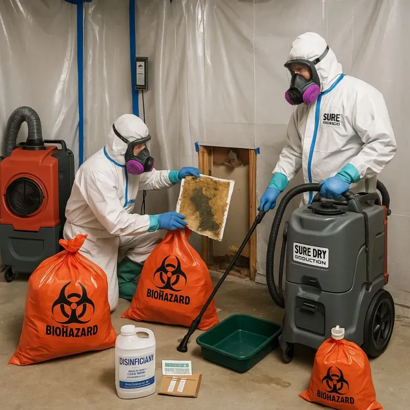 Contaminated Water Handling Protocols process in Edgewood, OH