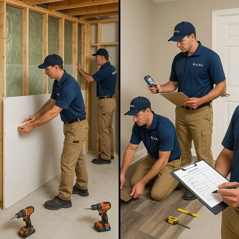Repairs and Reconstruction process in Edgewood, OH
